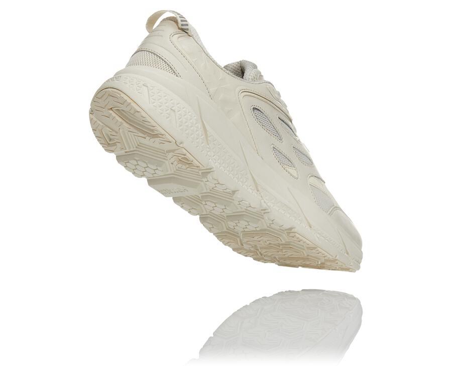 Hoka Australia One One Clifton L - Mens Running Shoes White - ULPIY-1489